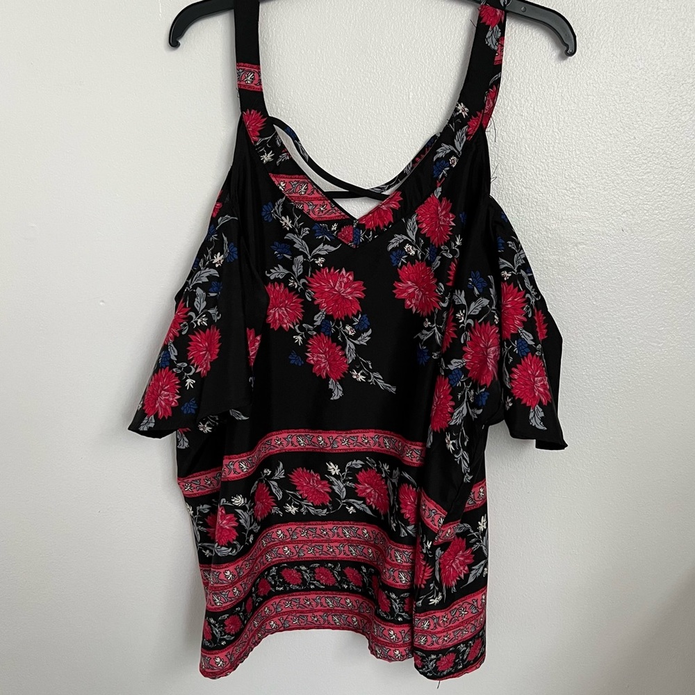 Floral Plus Size Top